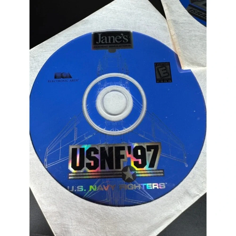 Vintage Lot of 5 Combat Flight‎ Simulation PC Games Jane's F-15 IAF USNF97 IAD